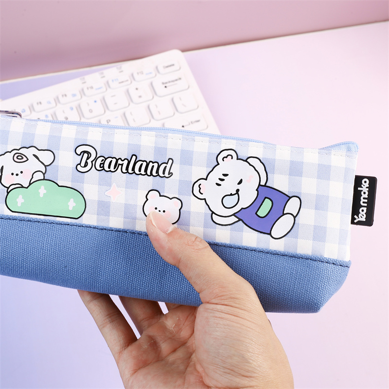 Cartoon Triangle Pencil Bag yevasikana05