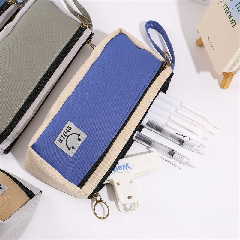 Dun Diary Double Layer Multifunction Ikọwe Bag06