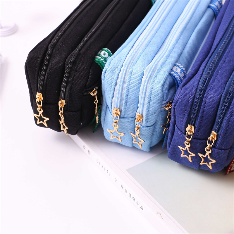 Hard Shell High quality Double Zipper Pencil Bag05