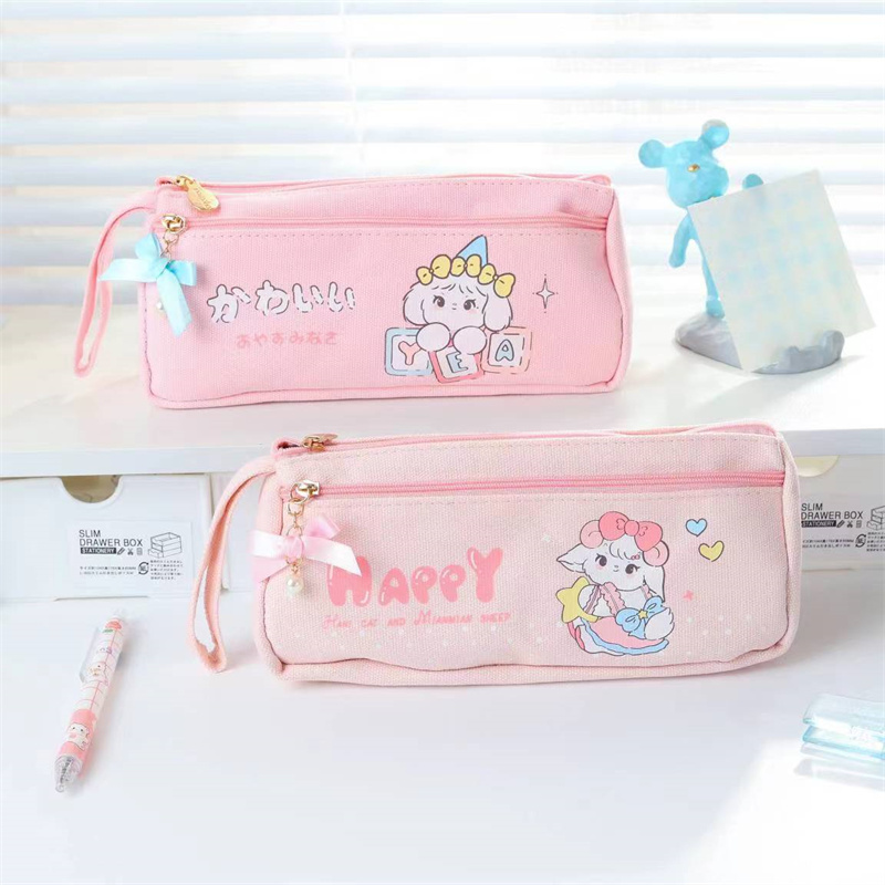 Honey Cat and Sheep Multifunction Pencil case05