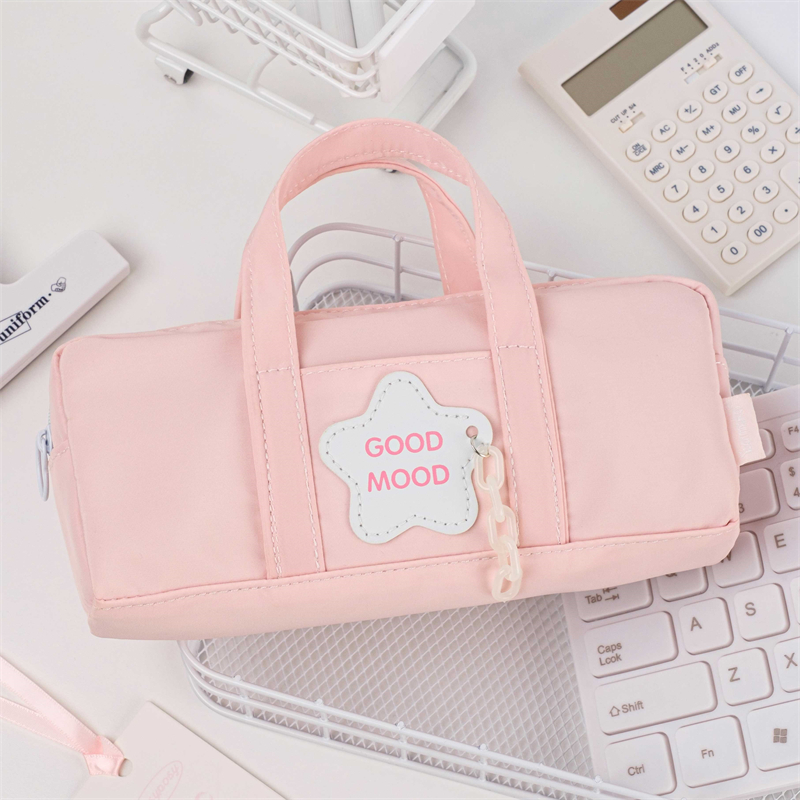 MK-7731 Handheld Pencil Bag Composite Cloth Pen Bag Schoolbag stationery Pocket 04