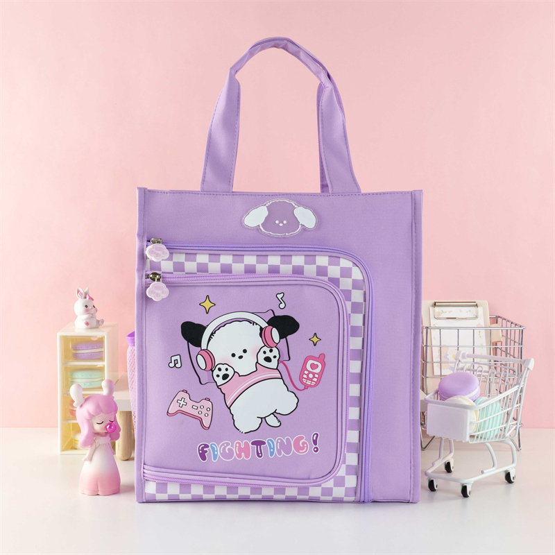 MK-7829 Kitapo pensilihazo paosy roa miolikolika Canvas Stationery Pocket School Pen Bag 04