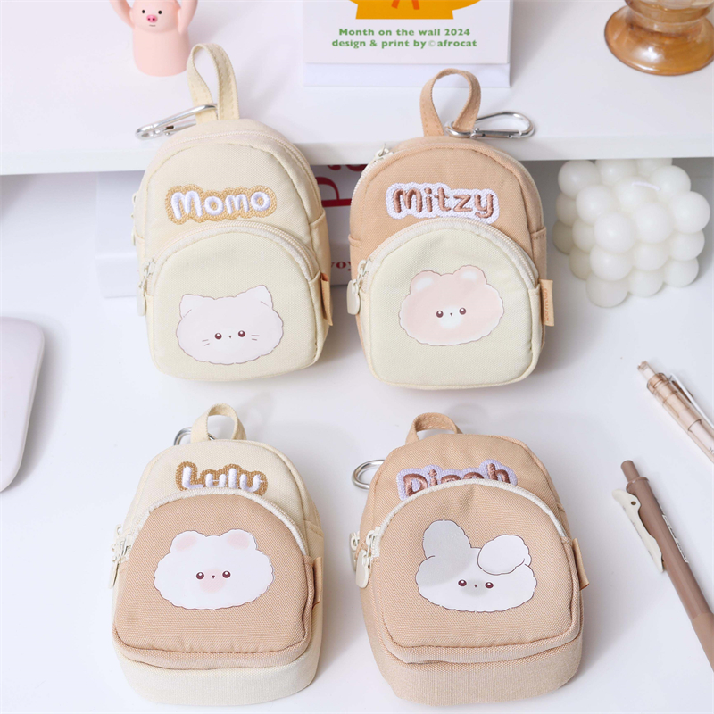 MK-8187 Schoolbag Wallet Bag Canvas Pencil Bag Muti-functional Pencil Bag Study Stationery Pocket (8)