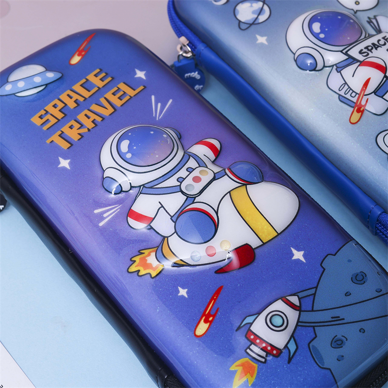 MK-8377 Eva Pencil Case Laba Jibaaran Waxbarasho Jeebka Qalinka