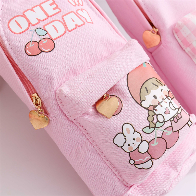 Laiki Laiki Dumpling Cherry Pie Backpack Pencil Bag04