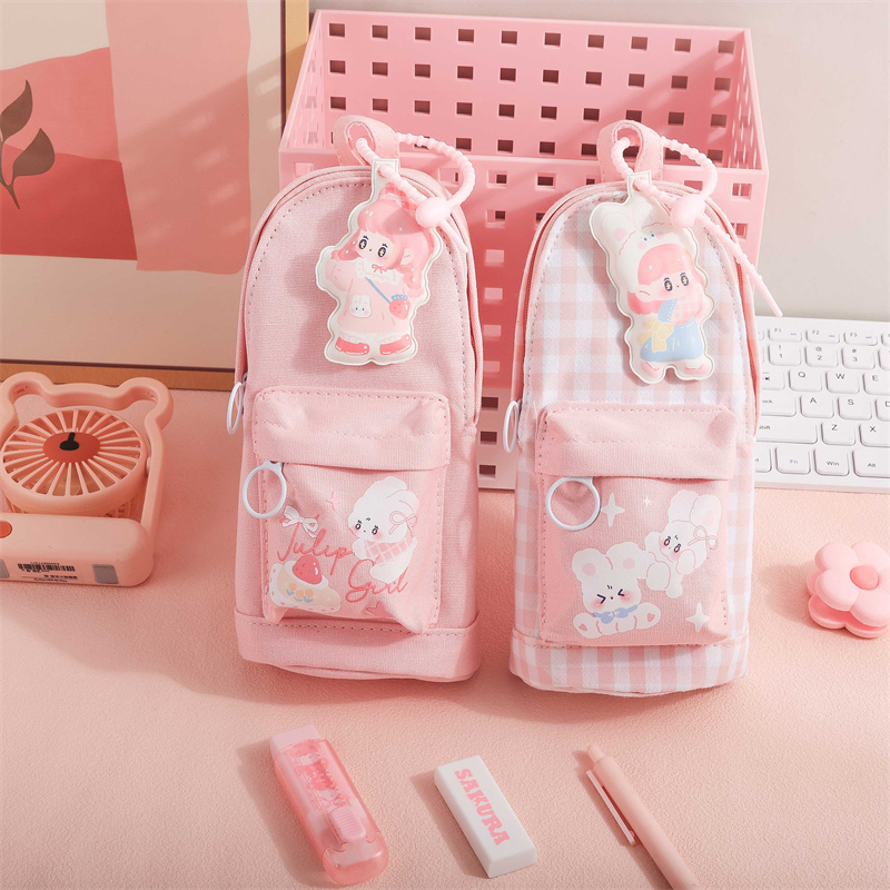 Soft Cartoon Backpack Pencil Bag School03